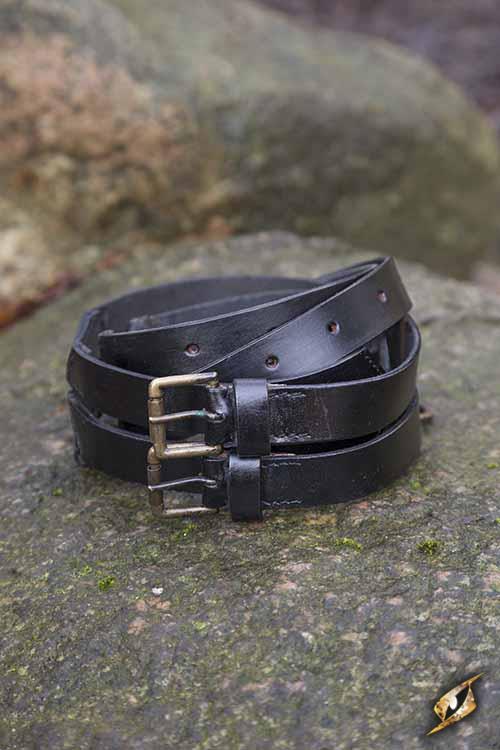 Twin Belt, schwarz