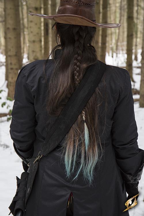 Musketier Bandelier, schwarz