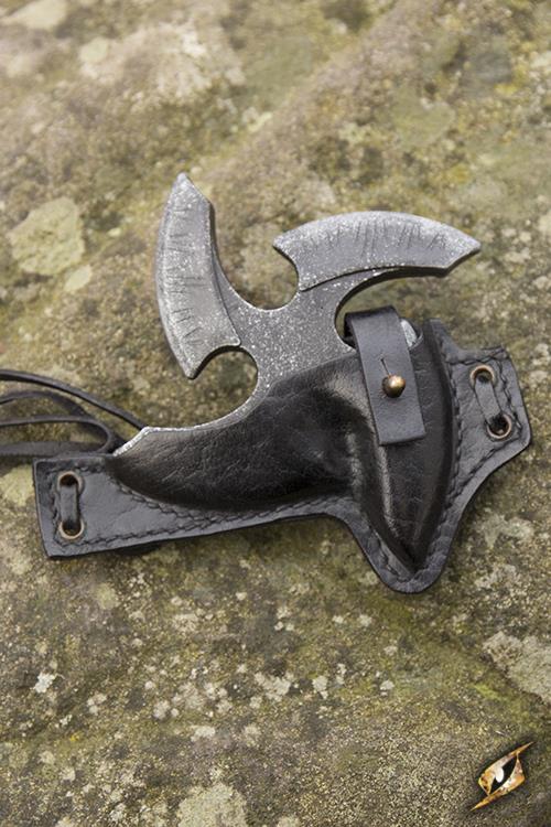 Wurfsternhalter Shuriken, schwarz