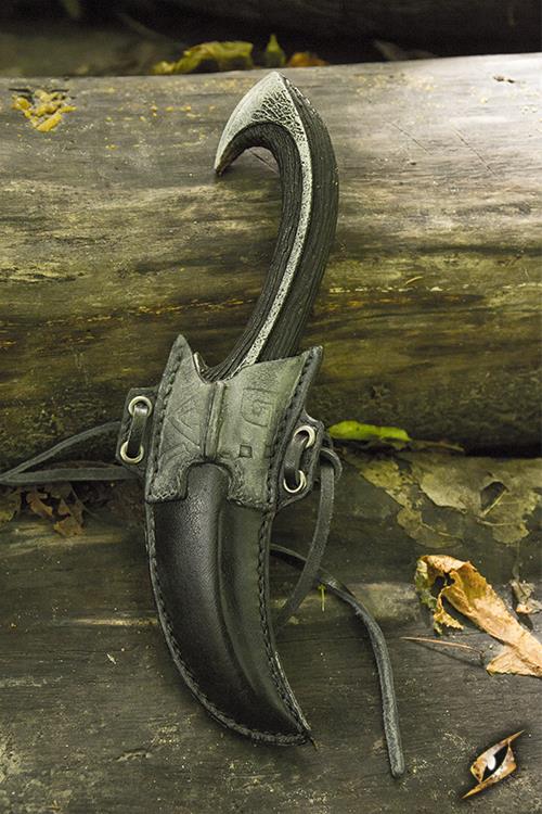 Dark Elven Knife Holder Black