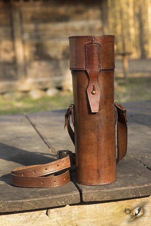 Holder Thermos Brown