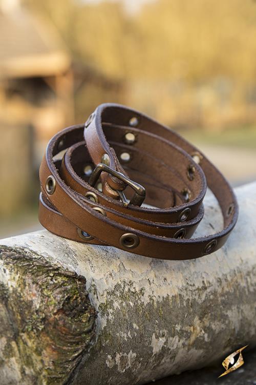 Bracelet Multistrap Brown