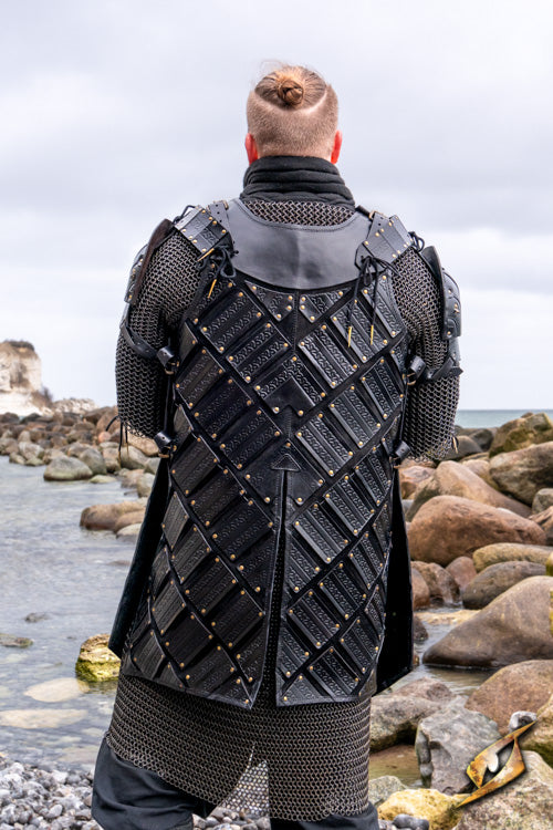 Leather Armour Woodsman Black