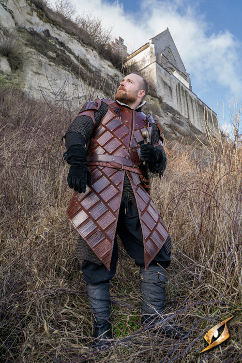 Leather Armour Woodsman Brown