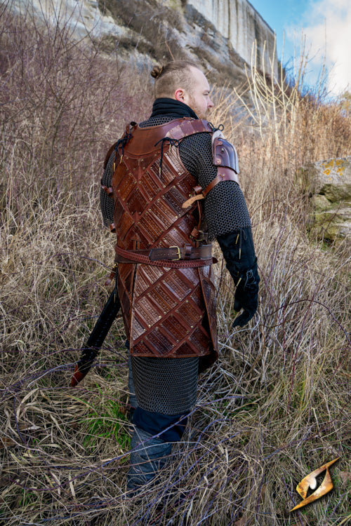 Leather Armour Woodsman Brown