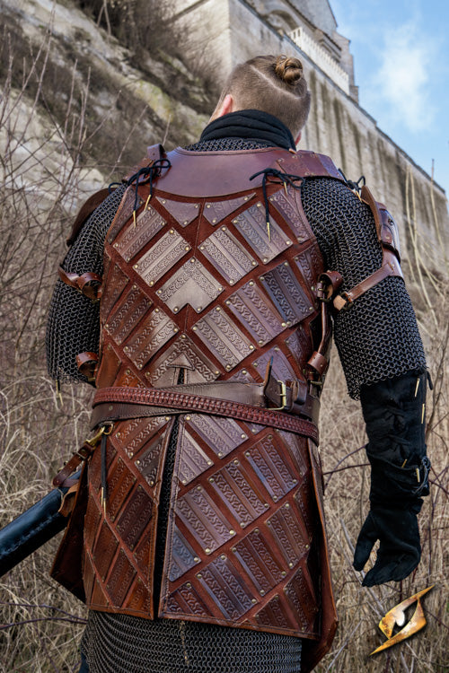 Leather Armour Woodsman Brown