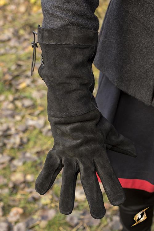 Leather Gloves Black