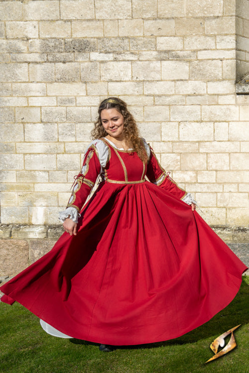 Kleid Lucrezia Rot