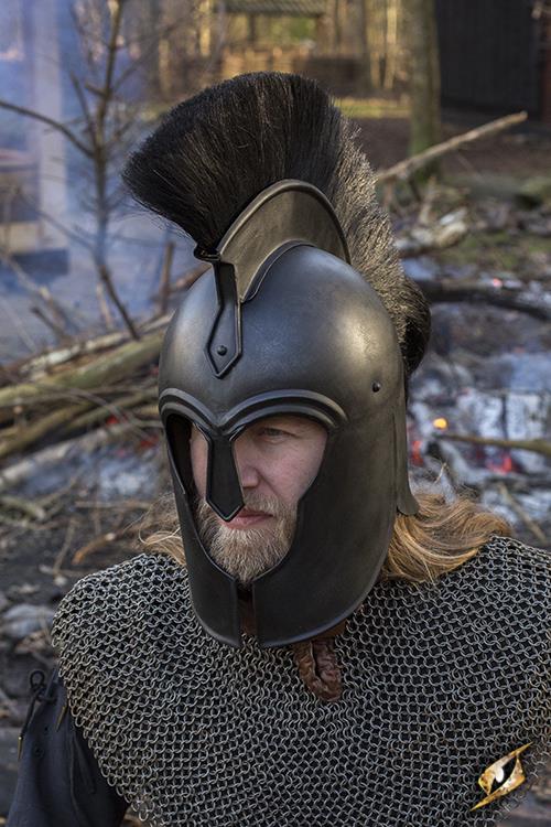 Troy Helmet Burnished