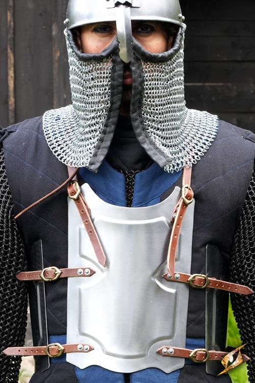 Breastplate Char-a'ina Polished Steel