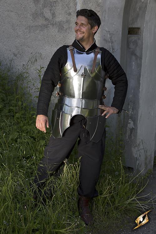 Gothic Half Armour Polished Steel