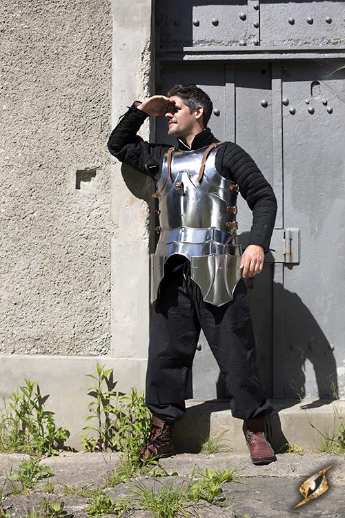 Gothic Half Armour Polished Steel