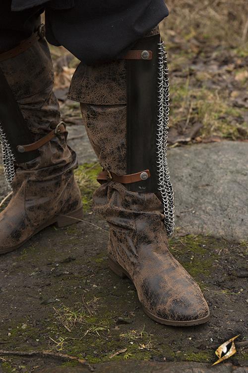 Persian Greaves Burnished