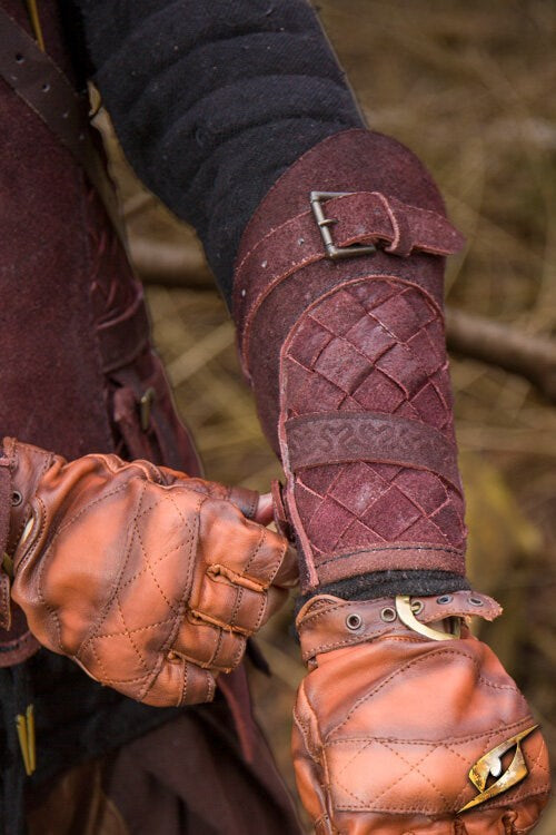 Ranger Bracers Suede Brown