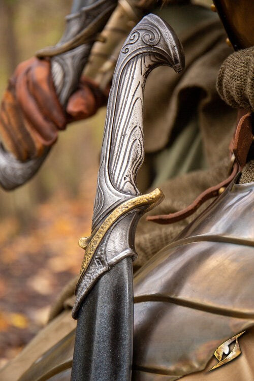 Gebogener Elbensäbel 100 cm