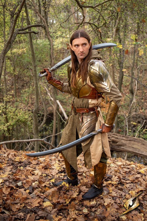 Gebogener Elbensäbel 100 cm