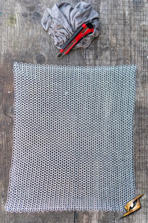 Large Chainmail Sheet Natural