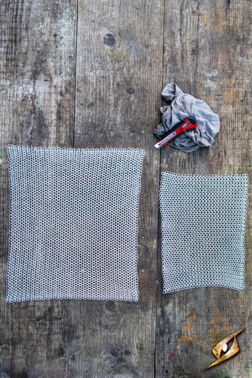 Large Chainmail Sheet Natural