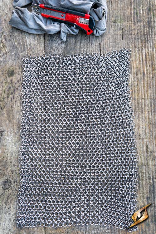 Small Chainmail Sheet Grey