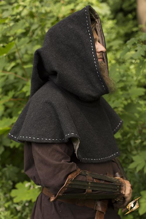 Hood Medieval Grey