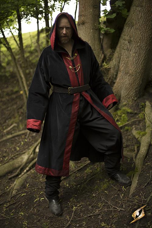 Robe Wizard Black/Red