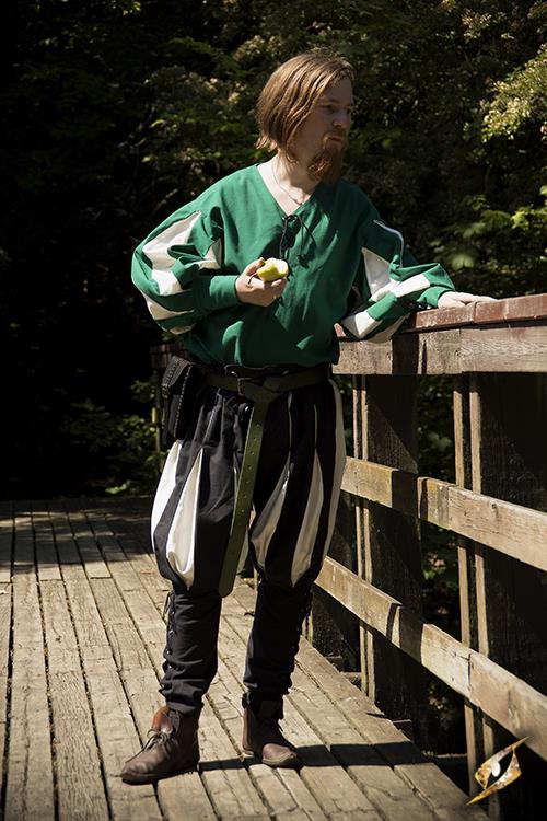 Shirt Landsknecht Green/White