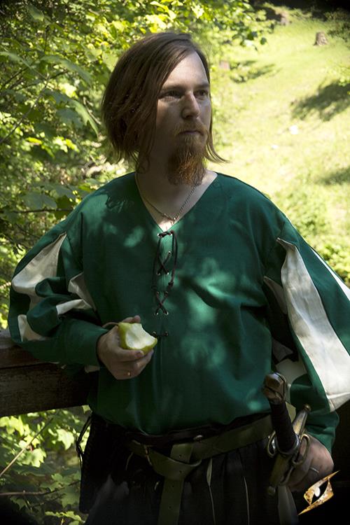 Shirt Landsknecht Green/White