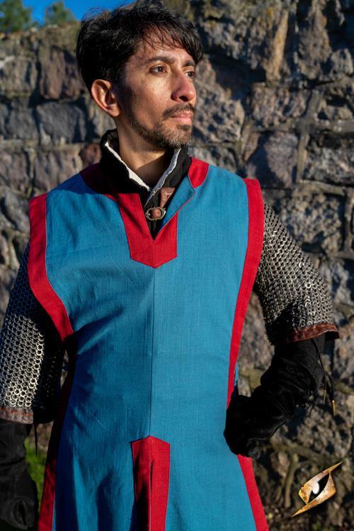 Tabard Clement Blue/Red