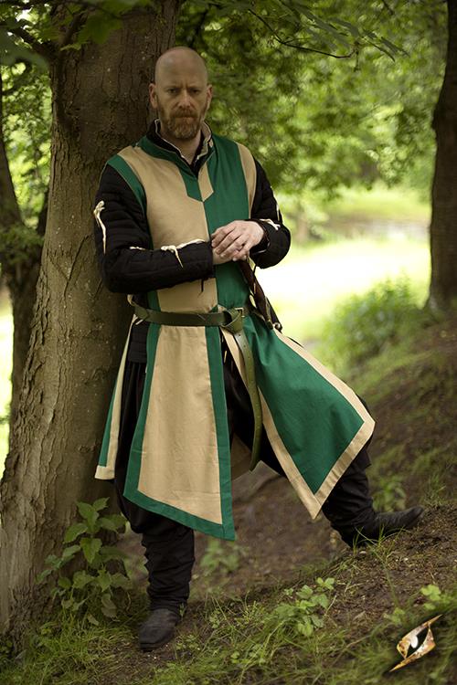 Tabard Basic Green/Beige