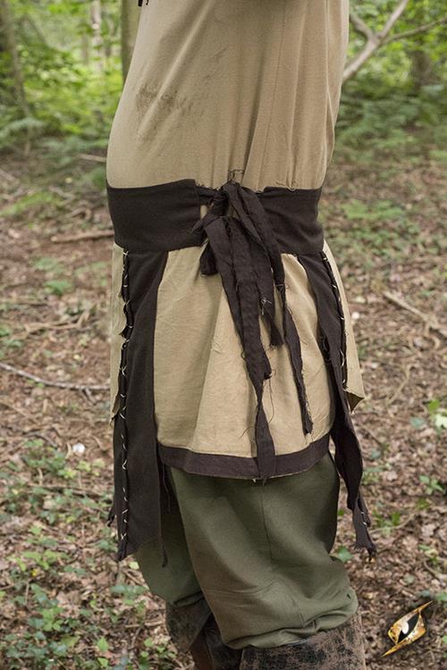 Lendenschurz Azog, dunkelbraun