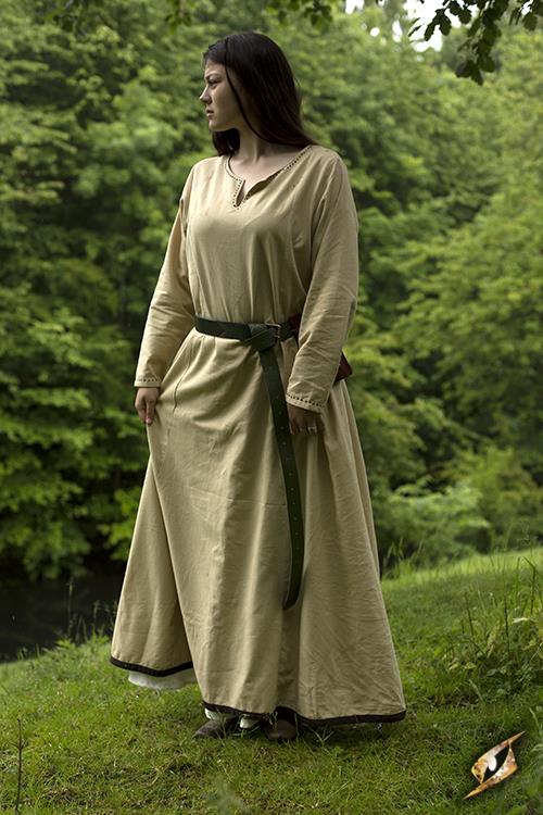 Dress Basic Brown/Beige