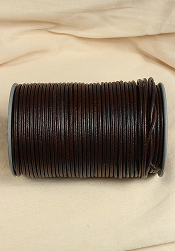 Lederschnur Creativa (4mm) 25 m, braun