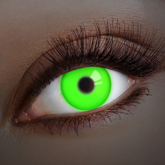 UV Contact Lenses Grashopper Green