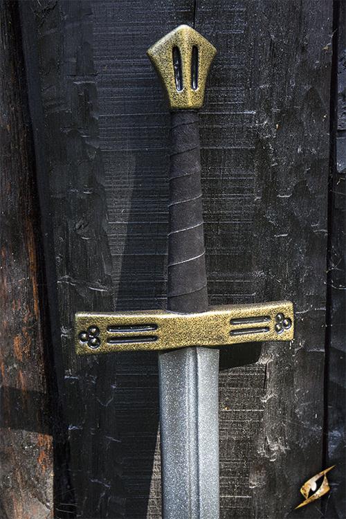 Sword First Crusader 110 cm Steel/Gold