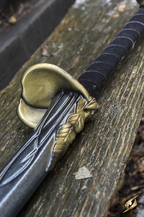 Schwert Bladesinger 110 cm Stahl/Gold