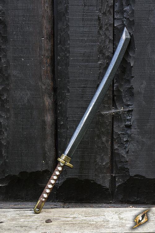 Katana Dai 105 cm Braun/Silber