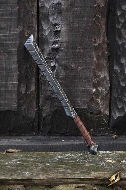 Orc Short Sword 60 cm Brown/Silver