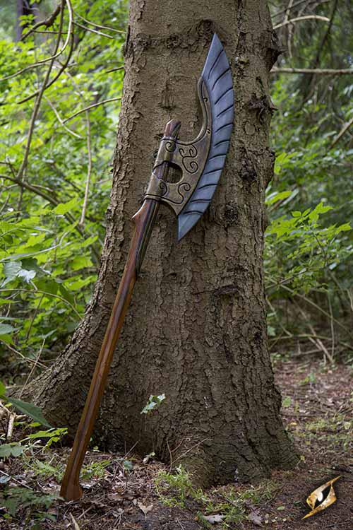 Elven Long Axe 150 cm Wood/Steel