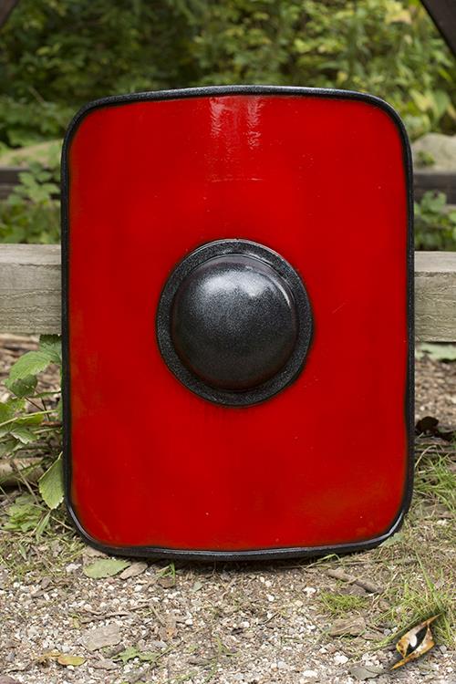 Schild Gladiator 60x50cm, rot