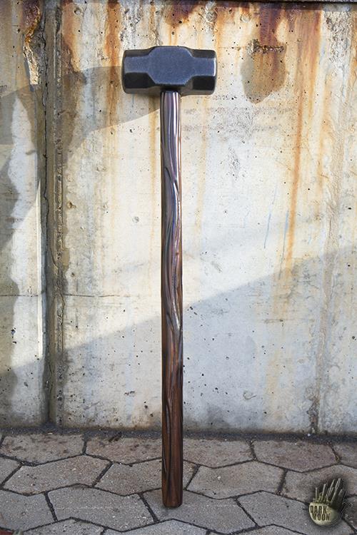 Dark Moon Vorschlaghammer 92 cm Schwarz/Braun