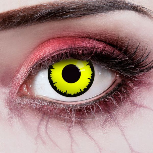 Contact Lenses Vampire Fever Yellow