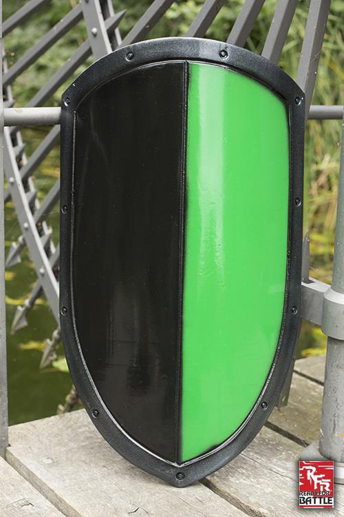 Ready for Battle Kite Shield 60x36 cm Black/Green