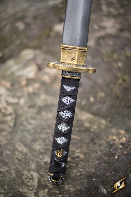 Katana Dai 100 cm Stahl/Gold