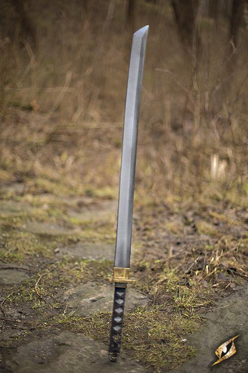 Katana Dai 100 cm Steel/Gold