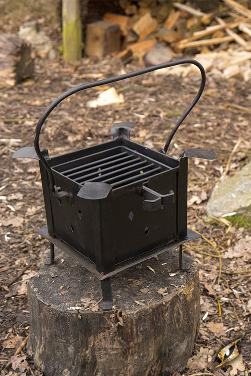 Roman Fire Pit Black
