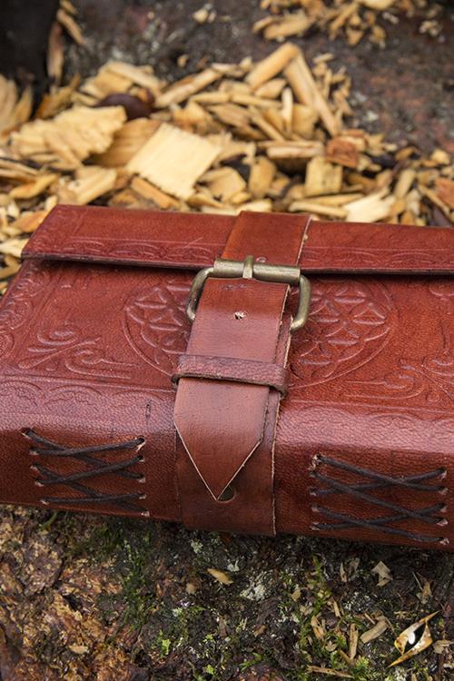 Leather Diary - Small Brown