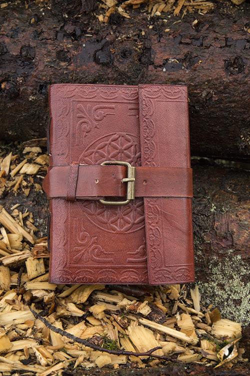 Leather Diary - Small Brown