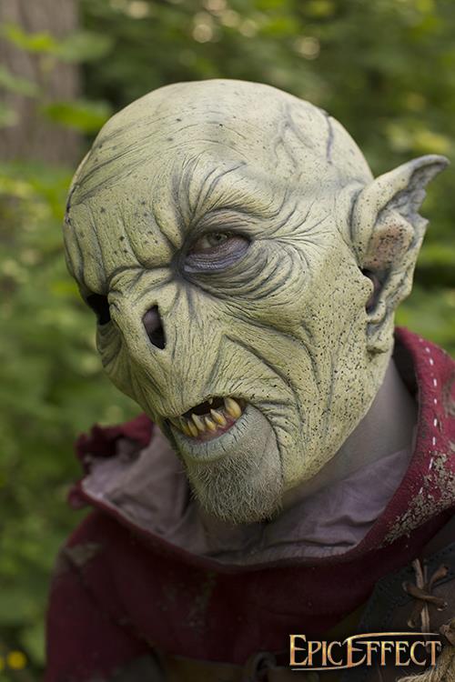Orc Mask Feral 59-61 cm Ocher