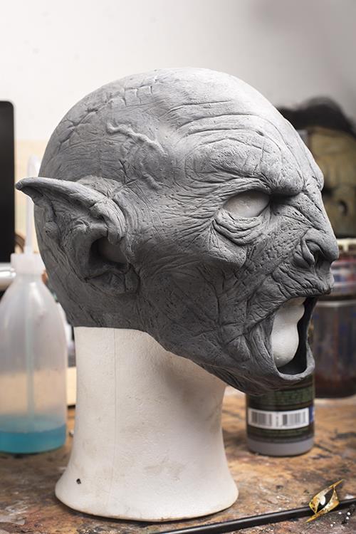 Maske - Beastial Orc, unbemalt