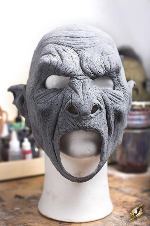 Maske - Beast Orc, unbemalt